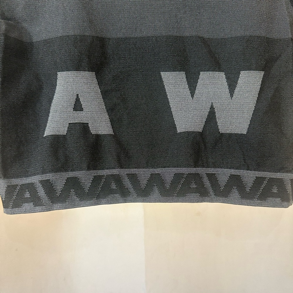Alexander Wang Black and Grey Crop Top - Picture 4 of 5